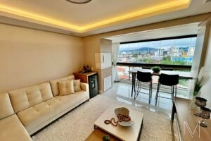 Sala de estar com vista